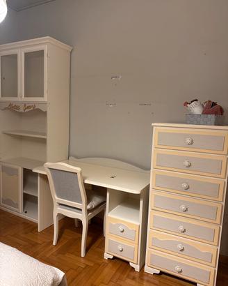 Cameretta bambina shabby country