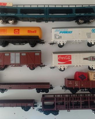 Treno Merci Lima Train Set + Locomotore