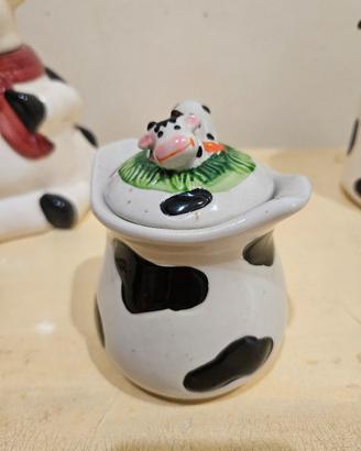 Porta zucchero Mucca