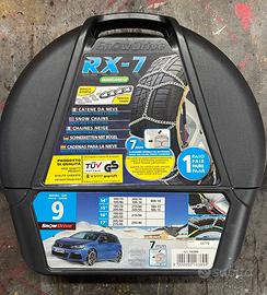 Catene da neve rx 7 mm manganese ,misura 9