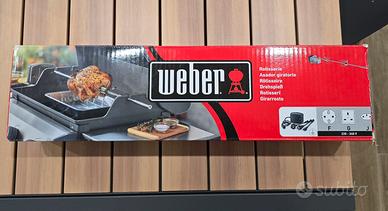 girarrosto elettrico per Barbecue weber