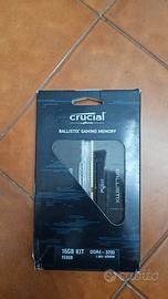 Crucial Ballistix DDR4 da 16GB (kit 2x8GB)