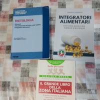 Stock libri su Dietologia e Integratori alimentari