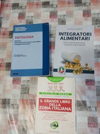 Stock libri su Dietologia e Integratori alimentari