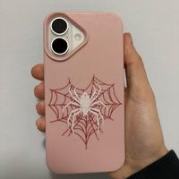 Cover Custodia iPhone 16 Fantasia Ragnatela e Ragn