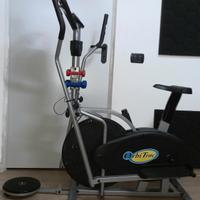 Orbitrac con seduta, computer e pesi