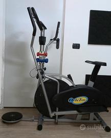 Orbitrac con seduta, computer e pesi