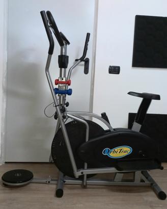 Orbitrac con seduta, computer e pesi