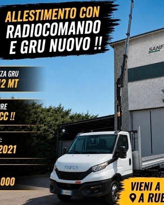 Daily 35C16 3.0 Cassone + Gru + Radiocomando