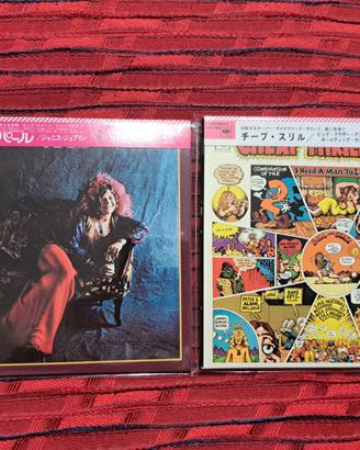 Janis Joplin pearl + Cheap Thrills mini lp japan