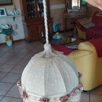 Lampadario in pizzo .