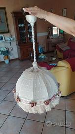 Lampadario in pizzo .