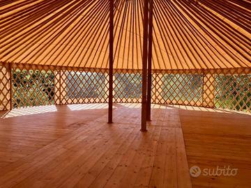 Yoga Yurta 95m2 per ritiri, agriturismi...
