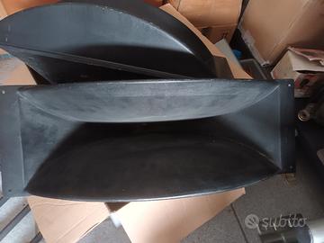 trombe  rcf h6422 coppia complete di adattatori
