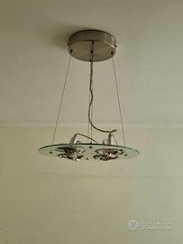 lampadario con faretti orientabili tipo Scialitica