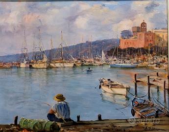 Dipinto olio di Antonio D'URSO 1934-2015. 