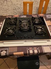Piano cottura Smeg 5 fuochi vetroceramica