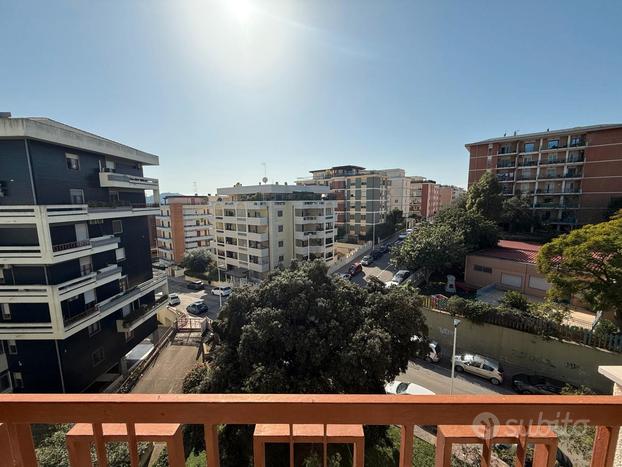 Trivano con vista sul Parco del Molentargius