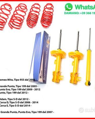 Assetto Sportivo Fiat Grande Punto Alfa Romeo Mito