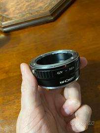 Adattatore ottiche C/Y su corpo Sony Nex