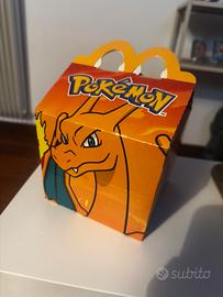Scatola happy meal pokemon charizard