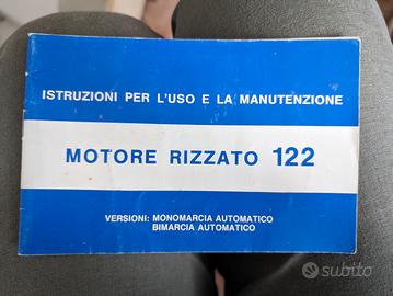 istruzioni motore rizzato 122