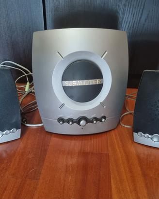 Set diffusori Casse per PC 64 w + SUBWOOFER