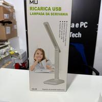 💡 Lampada da scrivania LED ricaricabile USB