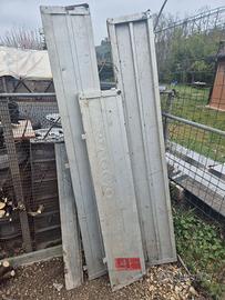 Pedane posteriori piaggio ape 703