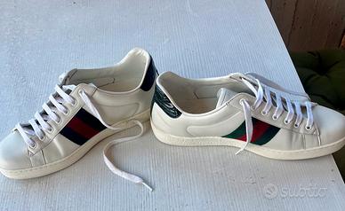 Sneakers Gucci uomo bianche