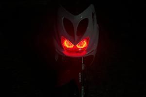 Angel eye per scooter : aerox booster sr ktm ecc