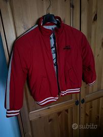 Giubbotto bomber bambino rosso 5-6 anni