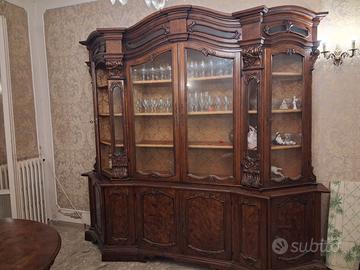 Mobile credenza e tavolo legno massello