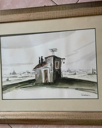 Verdirosi umberto quadro dipinto