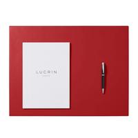 Sottomano e tappetino mouse in pelle