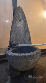 Fontana da giardino in cemento