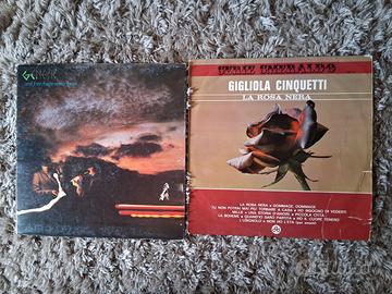 album 33 giri Genesis e Gigliola cinquetti.