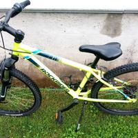 Mtb front ROCKRIDER ST500 ruote 24 gialla