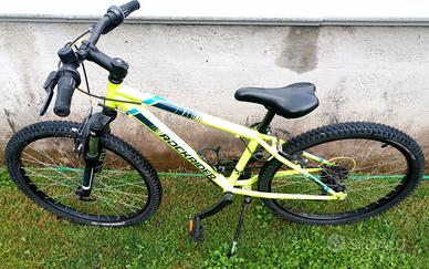 Mtb front ROCKRIDER ST500 ruote 24 gialla