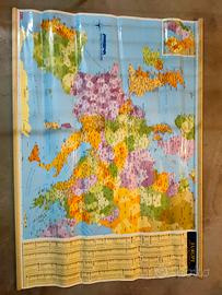 Carta Geografica Europa