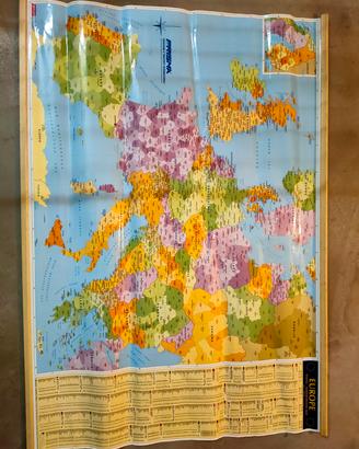 Carta Geografica Europa