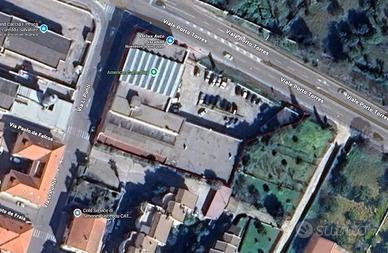 Capannone, + area edificabile