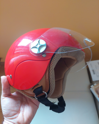 Casco per moto, scooter, omologato per ragazzi