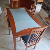 Tavolo Calligaris in ciliegio 160 x 90 allungabile
