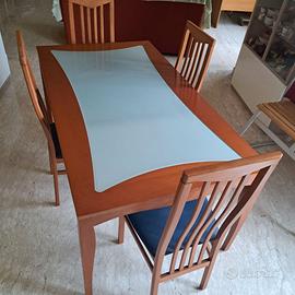 Tavolo Calligaris in ciliegio 160 x 90 allungabile