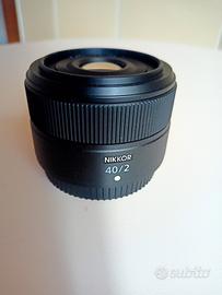 obiettivo Nikon Nikkor Z 40 f2