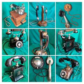 collezione di telefoni antichi