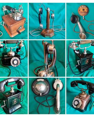 collezione di telefoni antichi