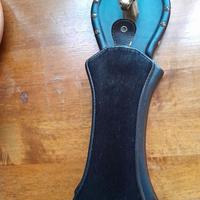 Spazzola per abiti anni 70 in pelo di cavallino