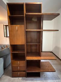 Libreria in legno massello